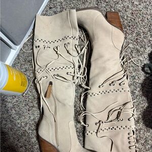 Dingo Witchy woman knee high boots